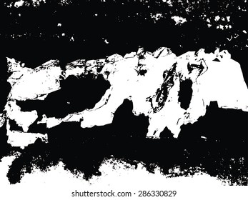 Grunge texture - abstract stock vector template - easy to use
