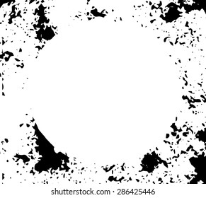 Grunge texture - abstract stock vector template - easy to use 