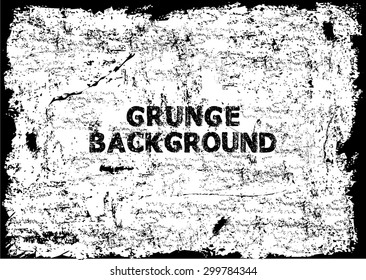 Grunge texture - abstract stock vector template