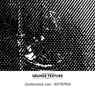 Grunge texture - abstract stock vector template - easy to use
