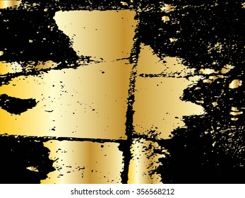 Grunge texture - abstract stock vector template concrete crack floor - easy to use