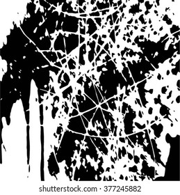 Grunge texture - abstract stock vector template - easy to use