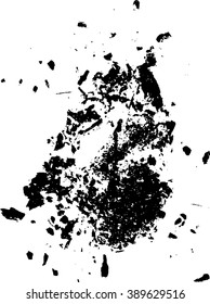 Grunge texture - abstract stock vector template