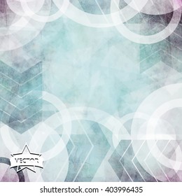 Grunge texture - abstract stock vector template - easy to use
