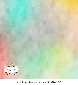 Grunge texture - abstract stock vector template - easy to use