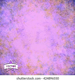 Grunge texture - abstract stock vector template - easy to use