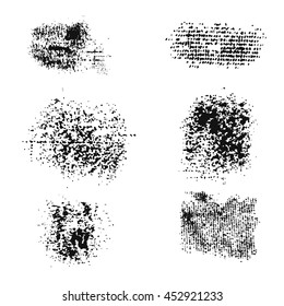 Grunge texture, abstract stock vector template, overlay