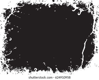 Grunge texture - abstract stock vector template - easy to use