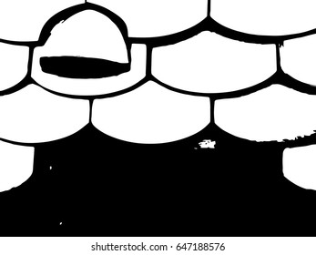 Grunge texture - abstract stock vector template - easy to use
