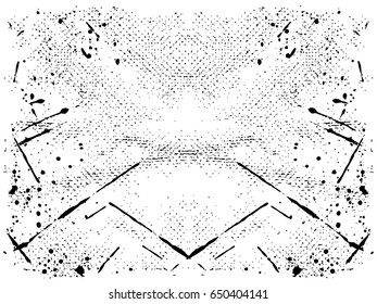 Grunge texture - abstract stock vector template - easy to use