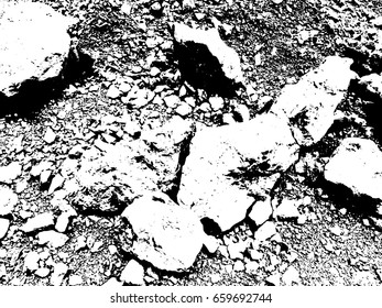 Grunge texture - abstract stock vector template - easy to use