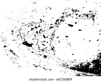 Grunge texture - abstract stock vector template - easy to use
