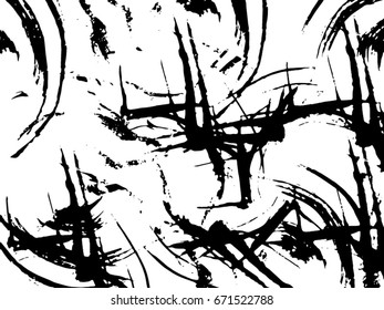 Grunge texture - abstract stock vector template - easy to use