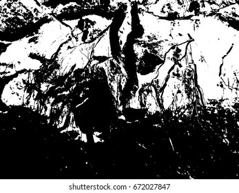 Grunge texture - abstract stock vector template - easy to use