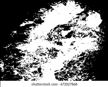 Grunge texture - abstract stock vector template - easy to use
