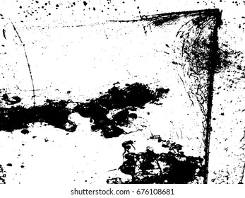 Grunge texture - abstract stock vector template - easy to use