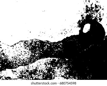 Grunge texture - abstract stock vector template - easy to use
