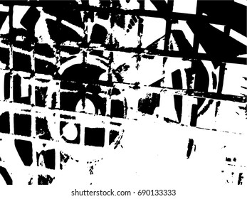 Grunge texture - abstract stock vector template - easy to use   
