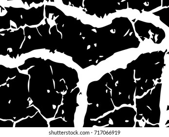 Grunge texture - abstract stock vector template - easy to use