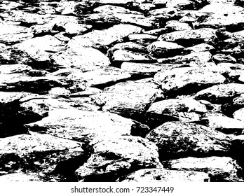 Grunge texture - abstract stock vector template - easy to use