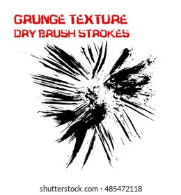 Grunge texture. Abstract template background. Vector drops illustration