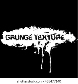 Grunge texture. Abstract template background. Vector drops illustration.