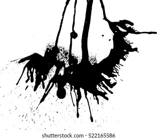 Grunge texture. Abstract template background. Vector drops illustration.