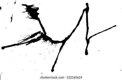 Grunge texture. Abstract template background. Vector drops illustration.
