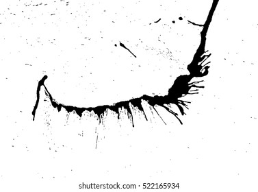 Grunge texture. Abstract template background. Vector drops illustration.