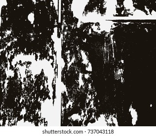 Grunge texture. Abstract template. Background with the effect of noise, grain, roughness. Vector illustration for a design surface.