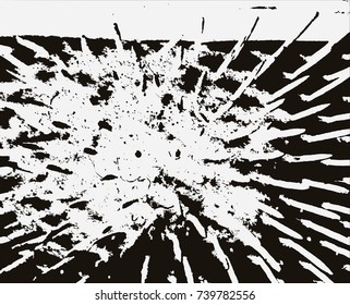 Grunge texture. Abstract template. Background with the effect of noise, grain, roughness. Vector illustration for a design surface.