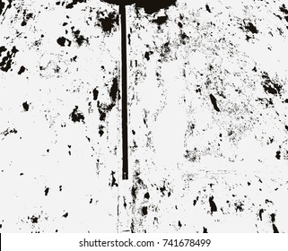 Grunge texture. Abstract template. Background with the effect of noise, grain, roughness. Vector illustration for a design surface.