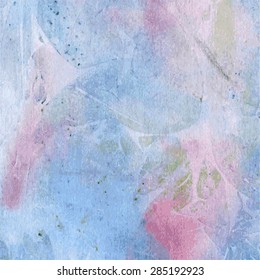 Grunge texture, abstract watercolor background. Vector eps10