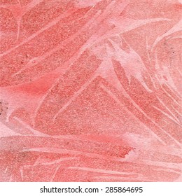 Grunge texture, abstract watercolor red background. Vector eps10
