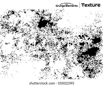 Grunge texture background - abstract isolated stock vector template - easy to use