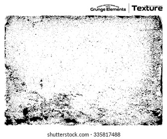 Grunge texture background - abstract isolated stock vector template - easy to use
