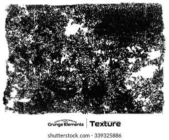 Grunge texture background - abstract isolated stock vector template - easy to use