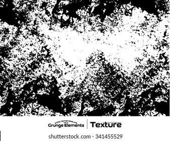 Grunge texture background - abstract isolated stock vector template - easy to use
