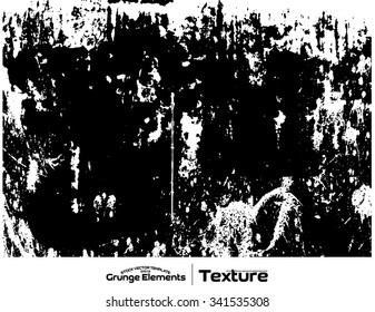 Grunge texture background - abstract isolated stock vector template - easy to use
