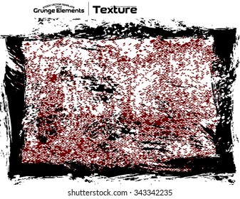 Grunge texture background - abstract isolated stock vector template - easy to use
