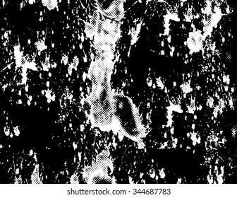 Grunge texture background - abstract isolated stock vector template - easy to use
