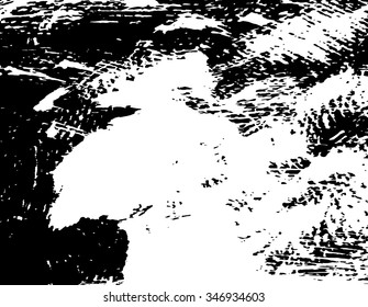 Grunge texture background - abstract isolated stock vector design template - easy to use