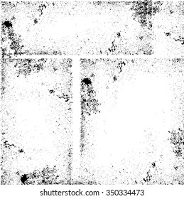 Grunge texture background - abstract isolated stock vector design template - easy to use
