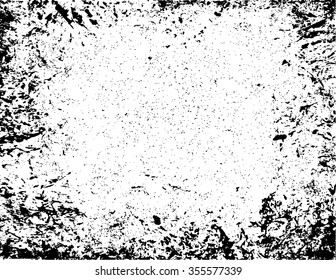 Grunge texture background - abstract isolated stock vector design template - easy to use
