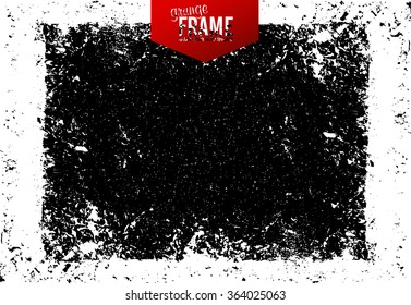 Grunge texture background - abstract isolated stock vector design template - easy to use
