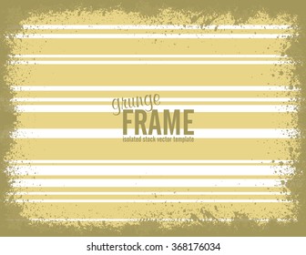 Grunge texture background - abstract isolated stock vector design template - easy to use
