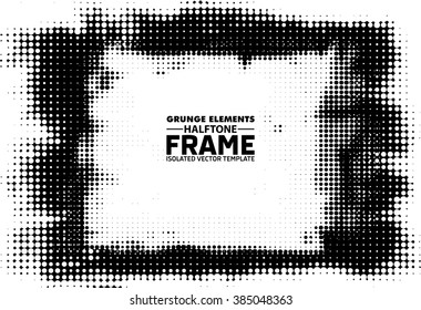 Grunge texture background - abstract isolated stock vector design template