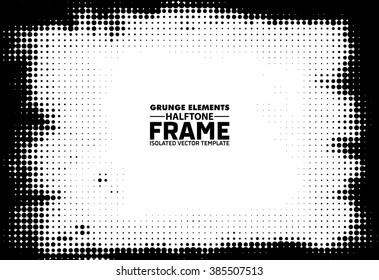 Grunge texture background - abstract isolated stock vector design template