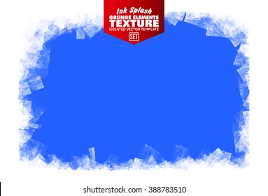 Grunge texture background - abstract isolated stock vector design template - easy to use
