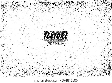 Grunge texture background - abstract isolated stock vector design template